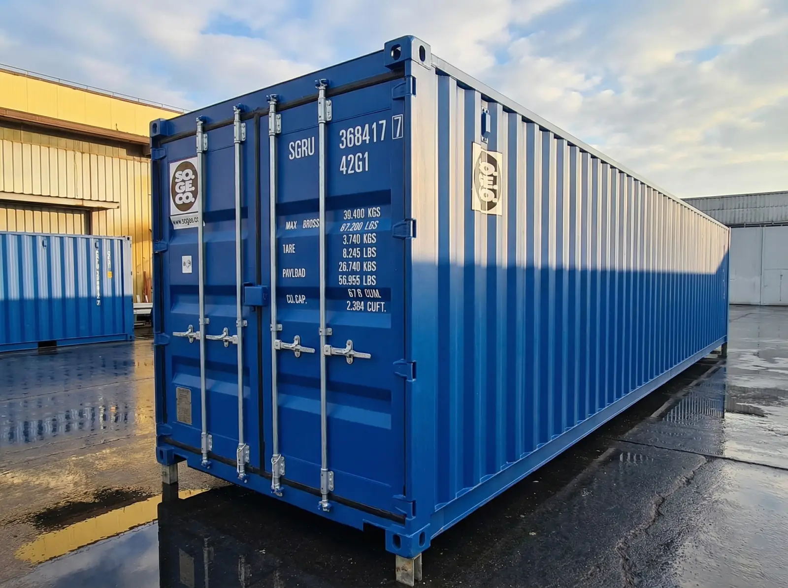 40ft Dry Containers