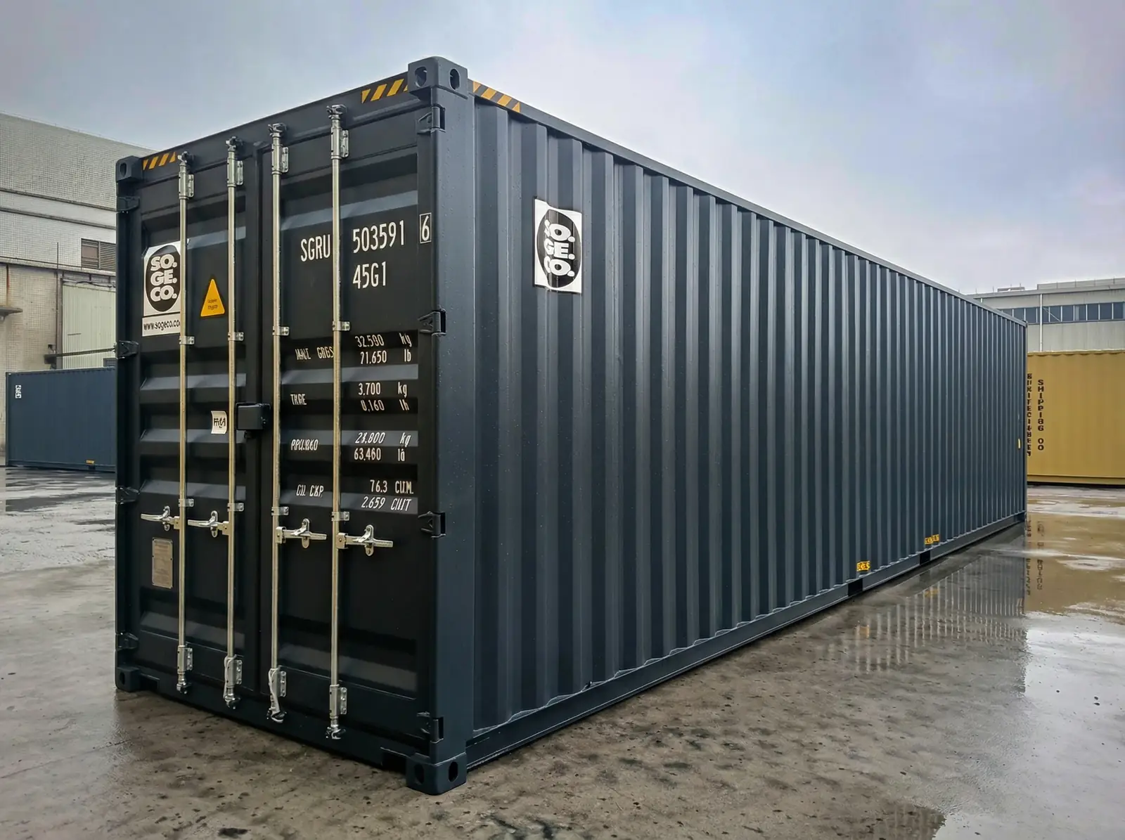 40ft High Cube Dry Containers