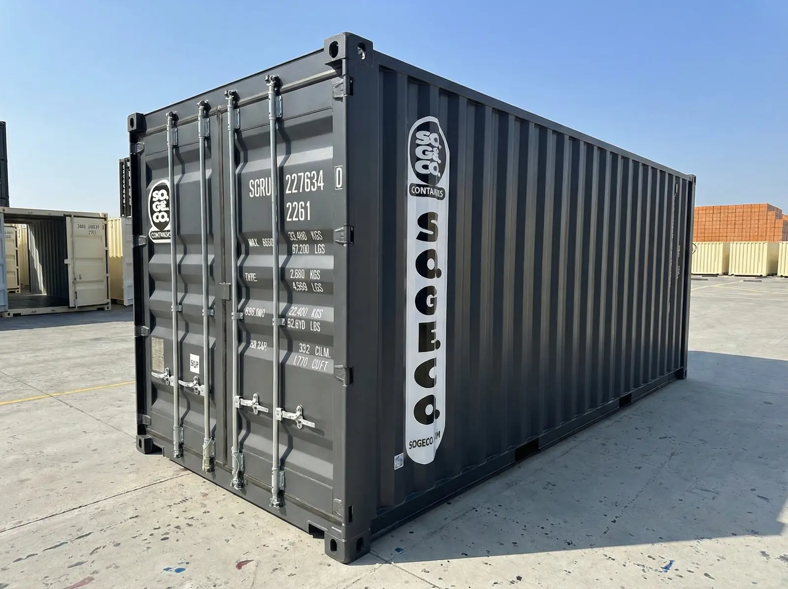 Container Dry 20 piedi
